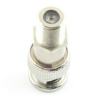 Load image into Gallery viewer, BNC Male to Type F Female Adapter Connector - Dave's Hobby Shop by W5SWL
