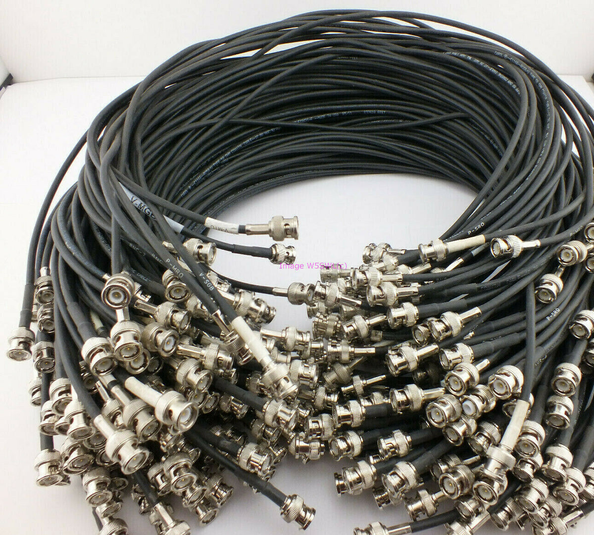 1 BNC Male Jumper approx 36" (3ft) High Quality RG58/U Cable - Dave's Hobby Shop by W5SWL