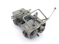 Load image into Gallery viewer, Hand Made Metal Jeep With Moveable Canon and Windshield Frame NOS (bin2) - Dave&#39;s Hobby Shop by W5SWL
