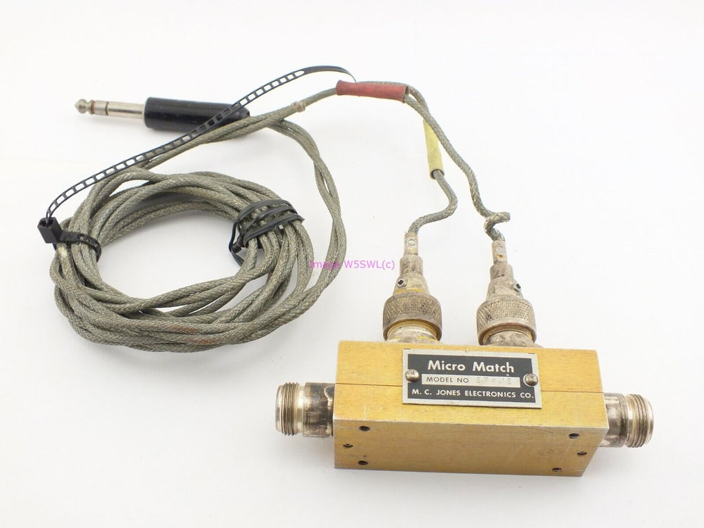 Jones Micro Match 576N5 with Cables and Plug - N Connectors - Dave's Hobby Shop by W5SWL