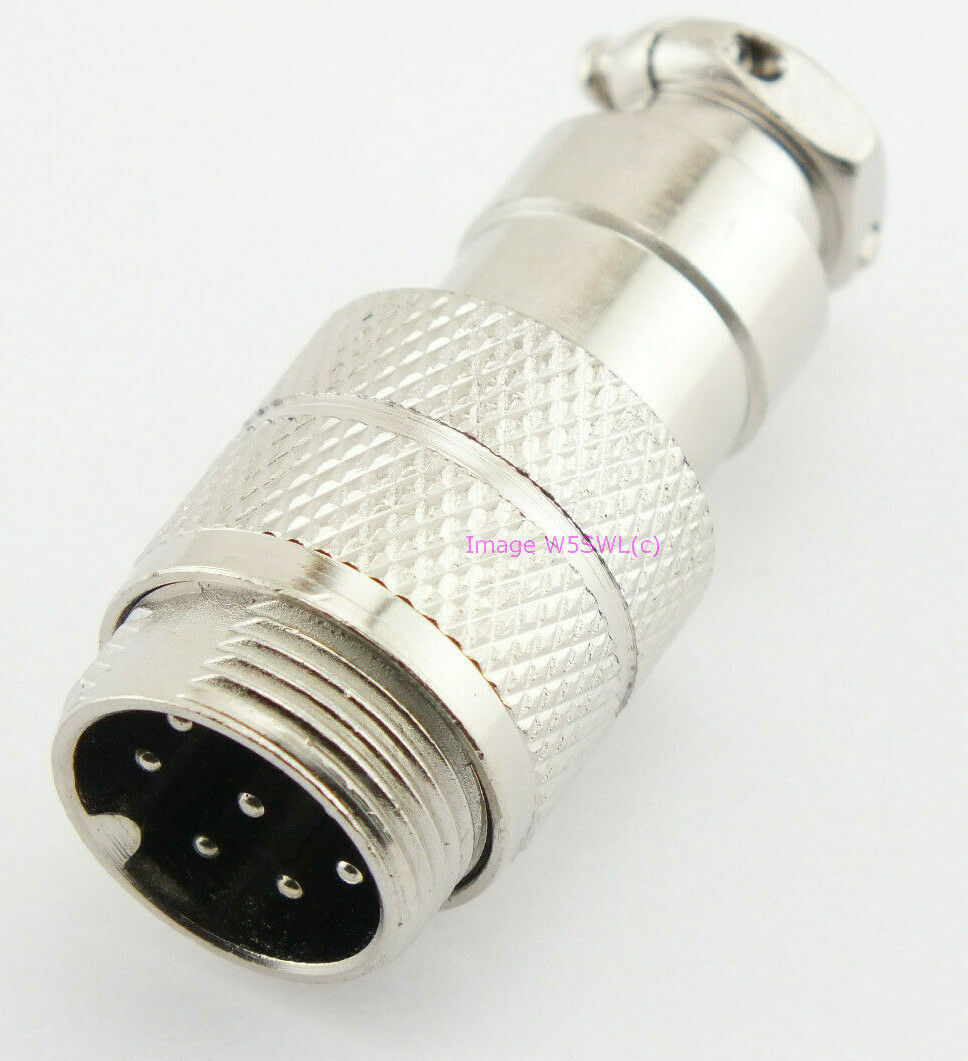 Microphone Mic Inline 8 Pin Male Jack - Dave's Hobby Shop by W5SWL