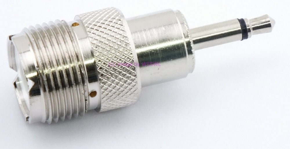W5SWL Brand UHF Female to 3.5mm Male Plug Coax Connector Adapter - Dave's Hobby Shop by W5SWL