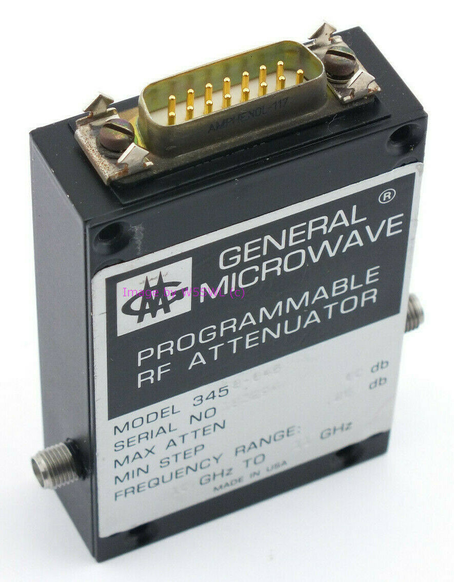 General Microwave 10 to 11 GHz Programmable RF Attenuator HAM - Dave's Hobby Shop by W5SWL