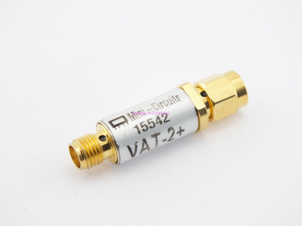Mini-Circuits VAT-2+ 2dB Attenuator DC-6Ghz SMA Connectors BENCH TESTED - Dave's Hobby Shop by W5SWL