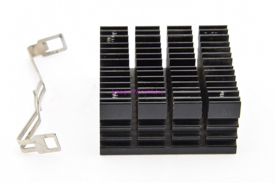 Fan Heat Sink and Retention Clip 52mm x 52.75mm x 25mm | Dave's Hobby ...