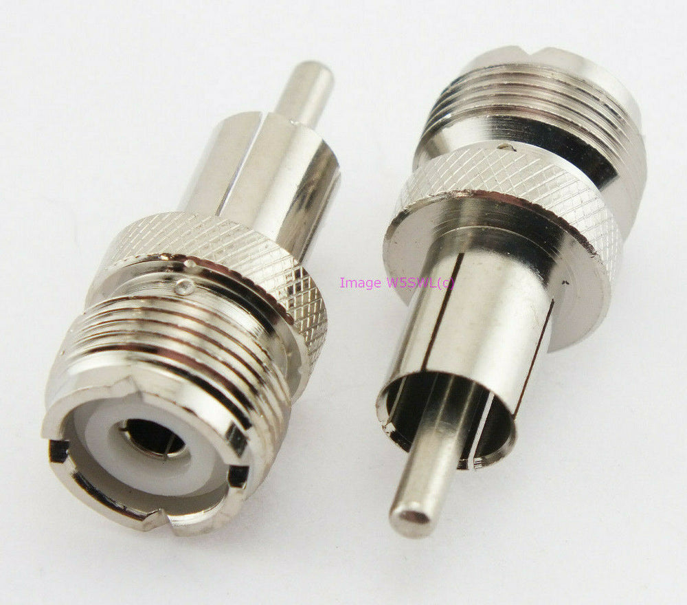 Workman AD-259 UHF Female to Motorola or RCA Male Coax Connector Adapter - Dave's Hobby Shop by W5SWL