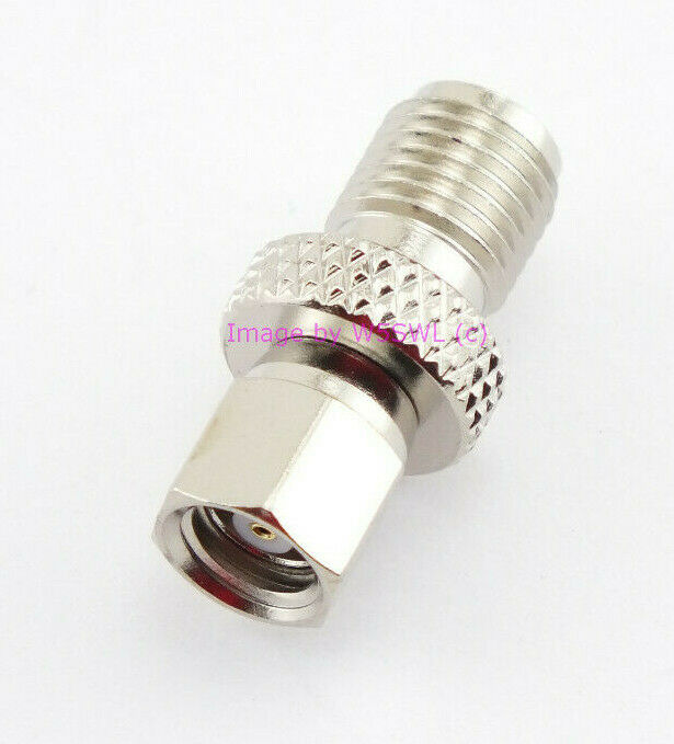 W5SWL Brand SMC Plug to SMA Female Connector Adapter - Dave's Hobby Shop by W5SWL