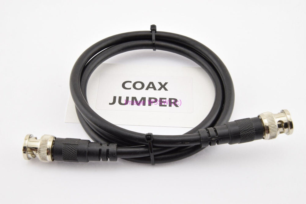 RG-59/U with 75 Ohm BNC Male Connectors 3ft RF Coaxial Cable Jumper - Dave's Hobby Shop by W5SWL