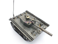 Load image into Gallery viewer, Hand Made Metal 2 Barrel Armoured Tank (bin2) - Dave&#39;s Hobby Shop by W5SWL
