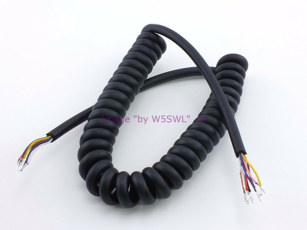 Microphone Cable 8 Wire 6Ft Extended  Ham or CB Shielded - Dave's Hobby Shop by W5SWL