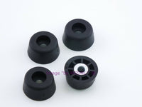Load image into Gallery viewer, Rubber Feet .375" Tall - Steel Bushing Set of 4 Medium Round - Dave's Hobby Shop by W5SWL
