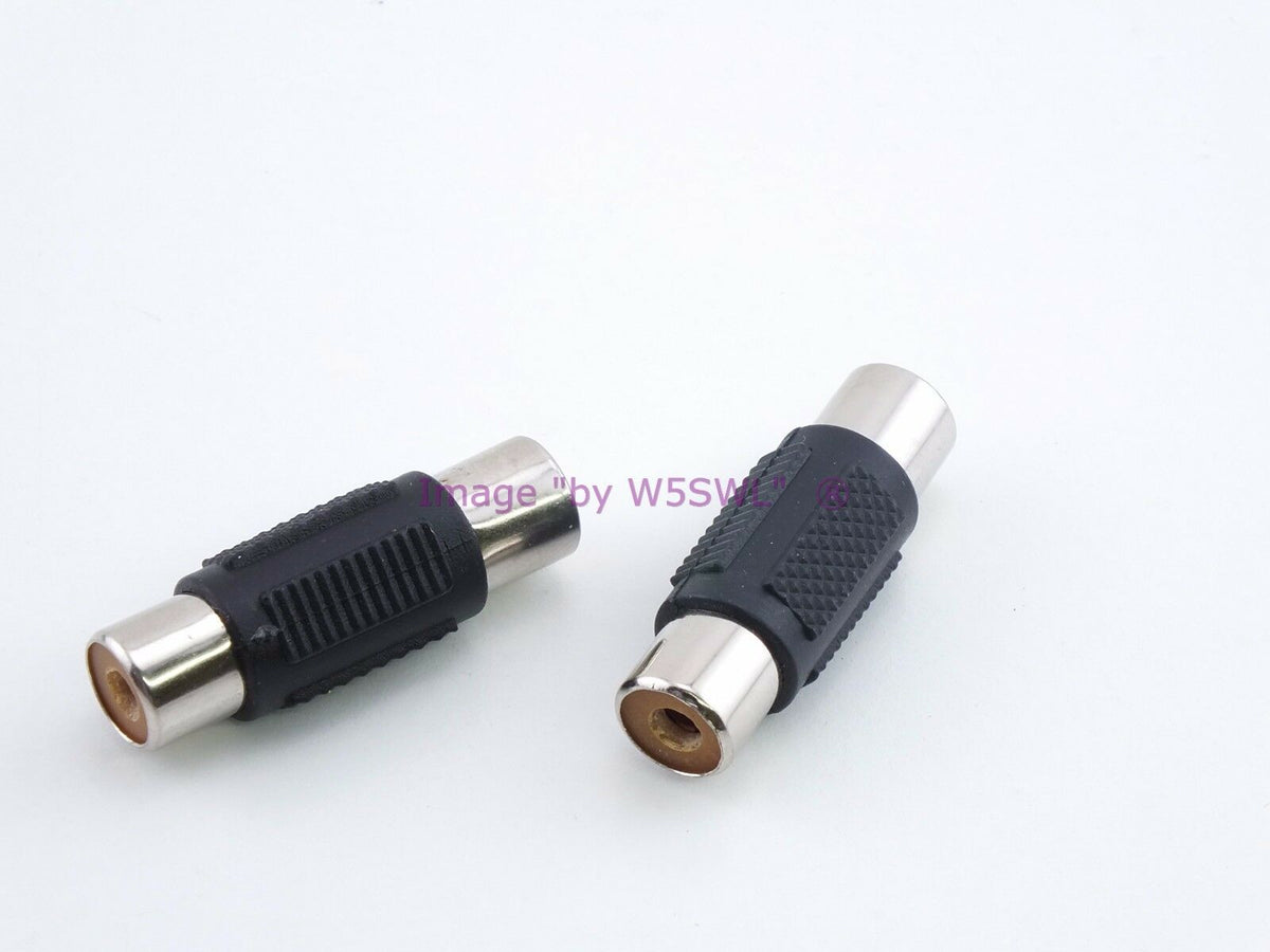 RCA Female to RCA Female Adapters 2-PACK - Dave's Hobby Shop by W5SWL