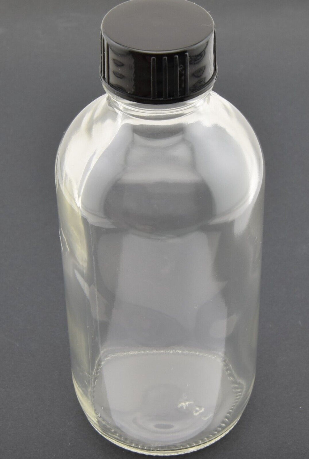 Glass Bottle with Lid Approx 4-3/4" Tall 4 Ounce - Dave's Hobby Shop by W5SWL