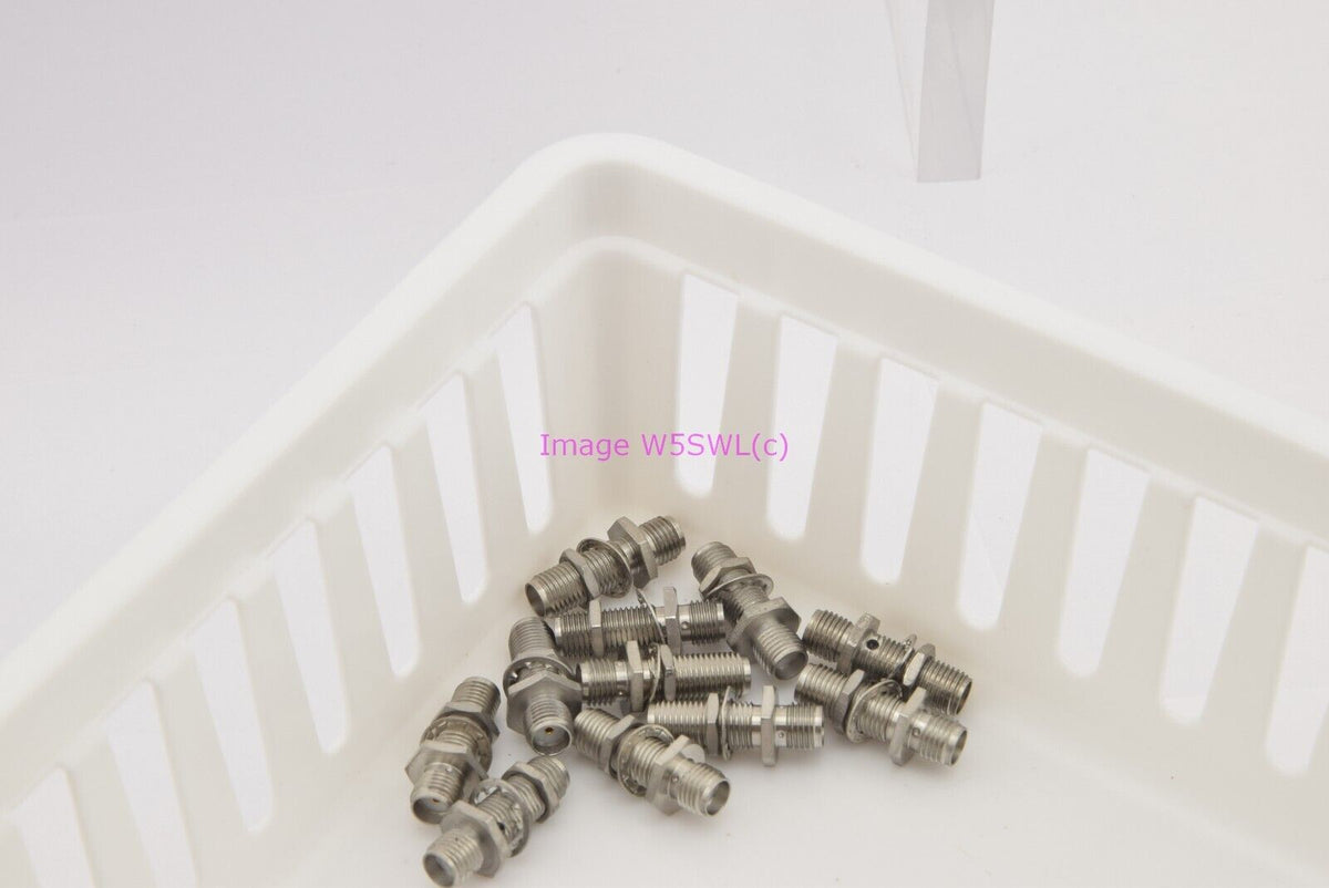 SMA Female to SMA Female Chassis Bulkhead Connector - You Get One (bin9597) - Dave's Hobby Shop by W5SWL