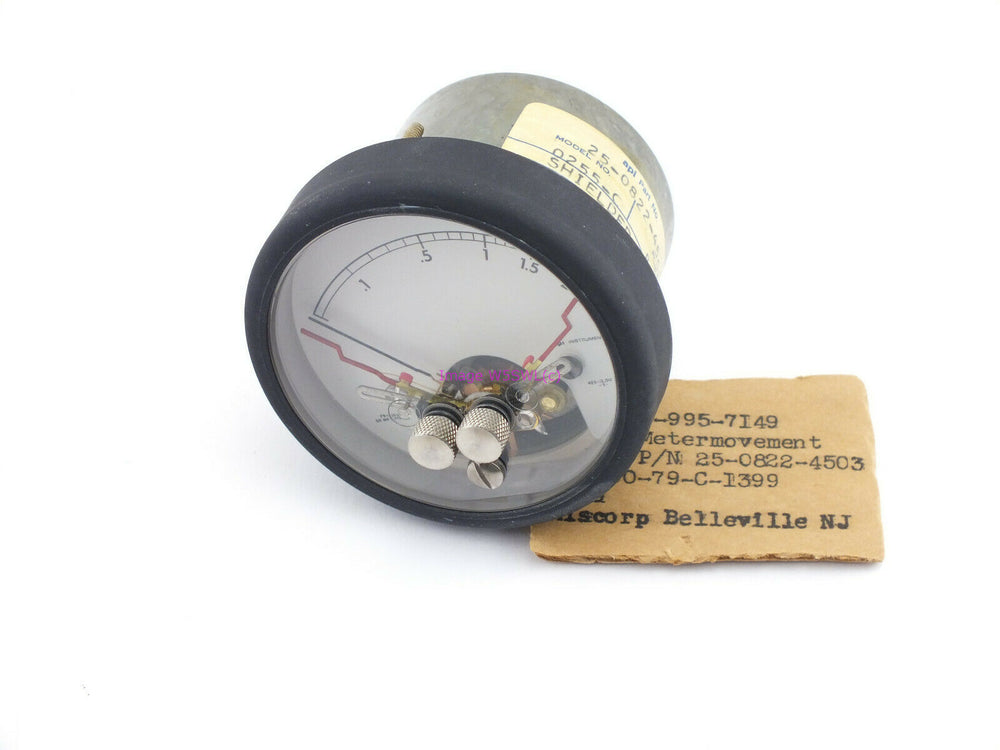 API Meter Relay Movement 0-2 Blank Face FS=20uA Shielded New Old Stock (bin2) - Dave's Hobby Shop by W5SWL