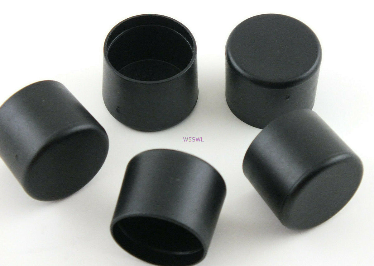 Antenna Tubing Rigid Plastic 3/4" ID Caps Black 19/32" Long 5PK - Dave's Hobby Shop by W5SWL