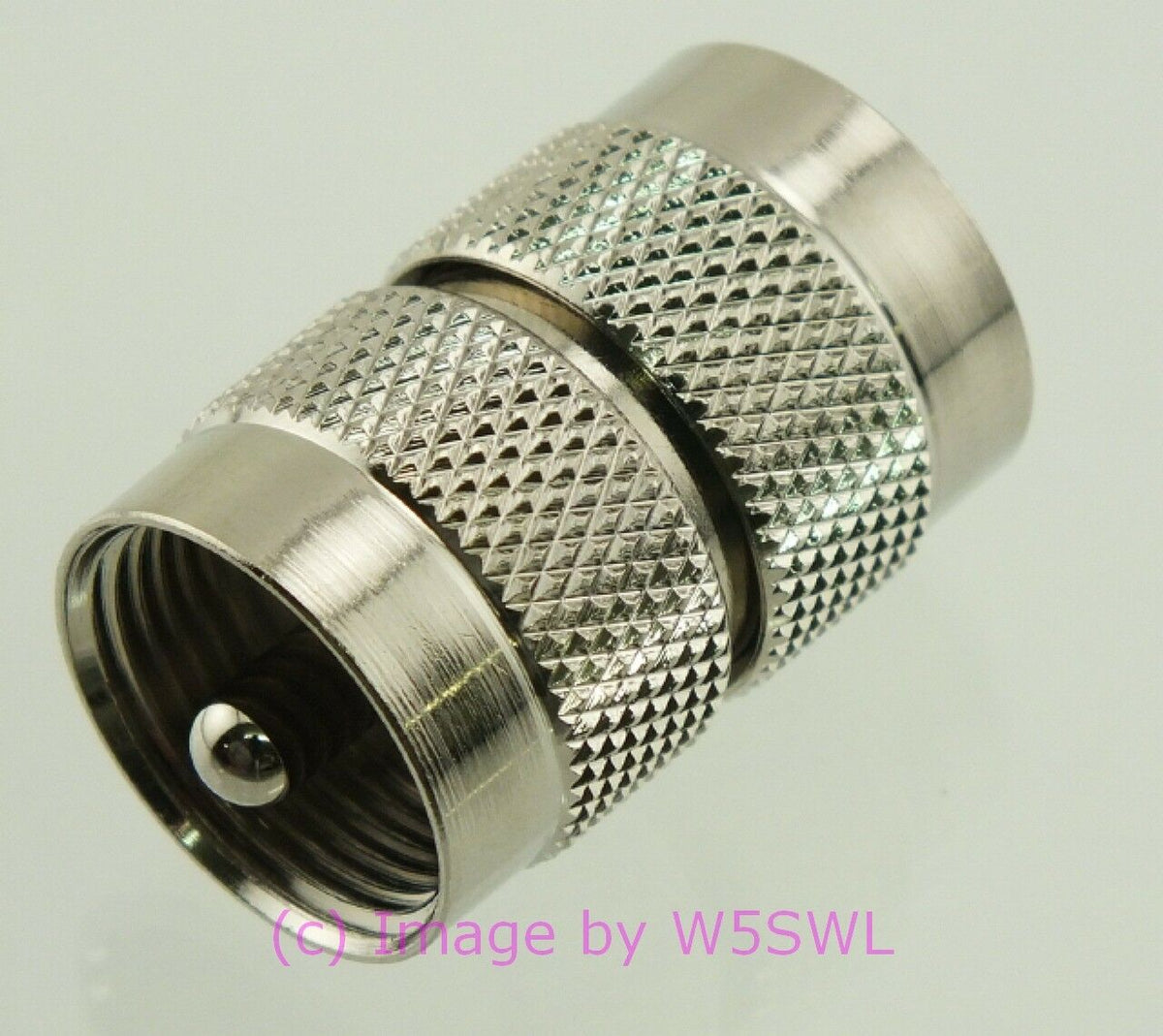 W5SWL Brand UHF Male to UHF Male Coax Connector Adapter Coupler - Dave's Hobby Shop by W5SWL