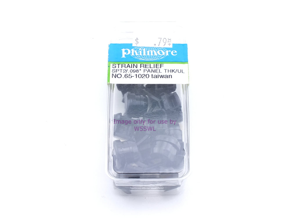 Philmore 65-1020 Strain Relief SPT2/.098" Panel Thickness UL (bin6) - Dave's Hobby Shop by W5SWL