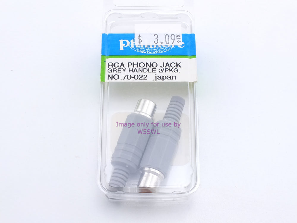 Philmore 70-022 RCA Phono Jack Grey Handle-2Pkg. (bin29) - Dave's Hobby Shop by W5SWL