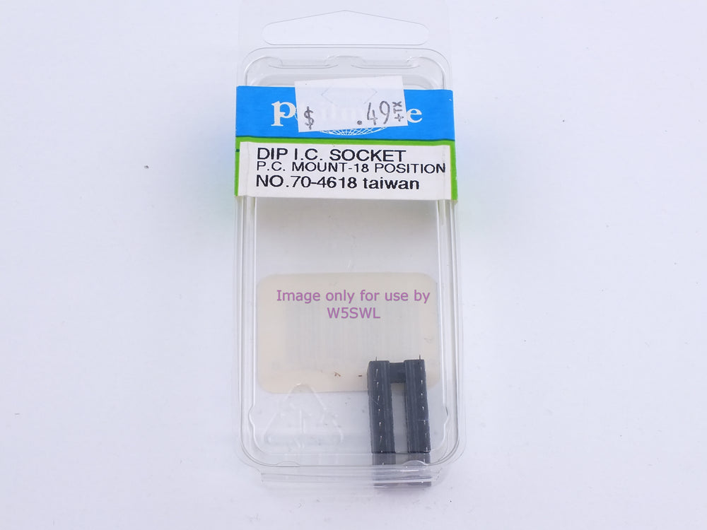 Philmore 70-4618 Dip I.C. Socket P.C. Mount-18 Position (bin111) - Dave's Hobby Shop by W5SWL