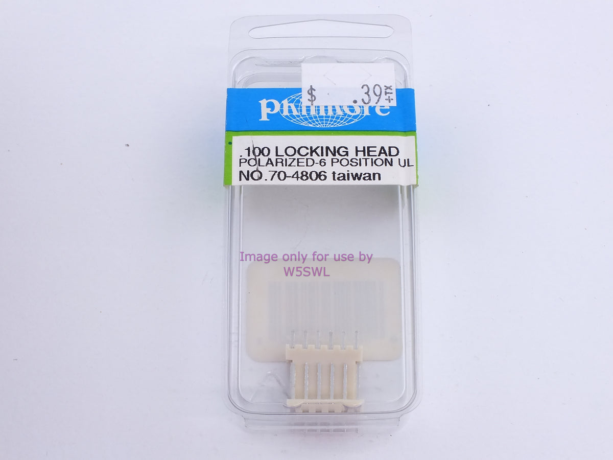 Philmore 70-4806 .100 Locking Head Polarized-6 Position UL (bin111) - Dave's Hobby Shop by W5SWL