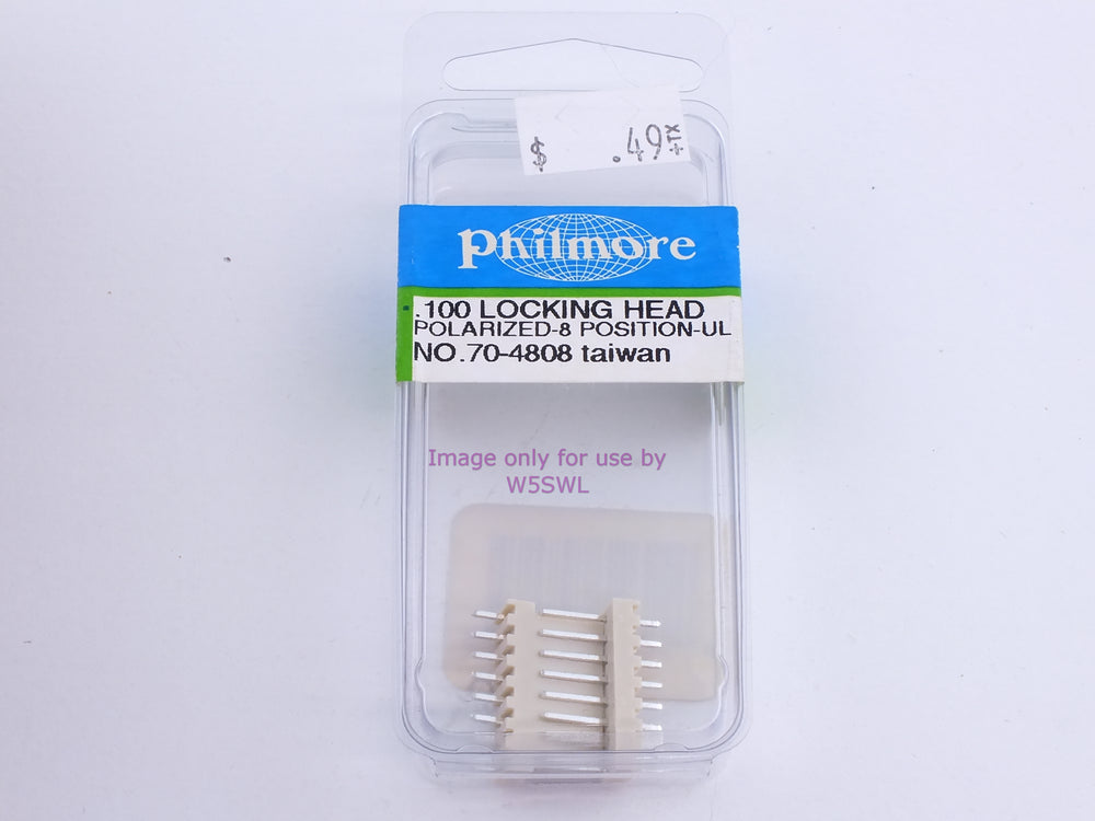 Philmore 70-4808 .100 Locking Head Polarized-8 Position UL (bin111) - Dave's Hobby Shop by W5SWL