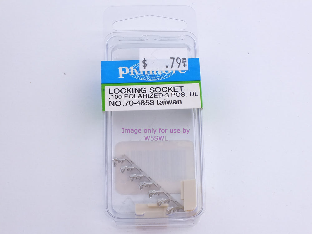 Philmore 70-4853 Locking Socket .100 Polarized-3 Pos.-UL (bin111) - Dave's Hobby Shop by W5SWL