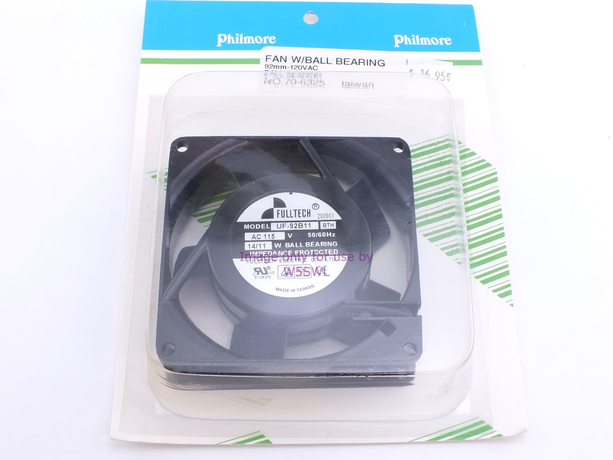 Philmore 70-6325 Fan With Ball Bearing 92mm 120VDC (bin69) - Dave's Hobby Shop by W5SWL