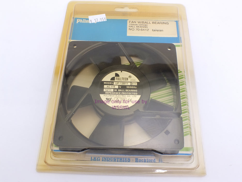 Philmore 70-6412 Fan With Ball Bearing 120mm 120VAC (Bin70) - Dave's Hobby Shop by W5SWL