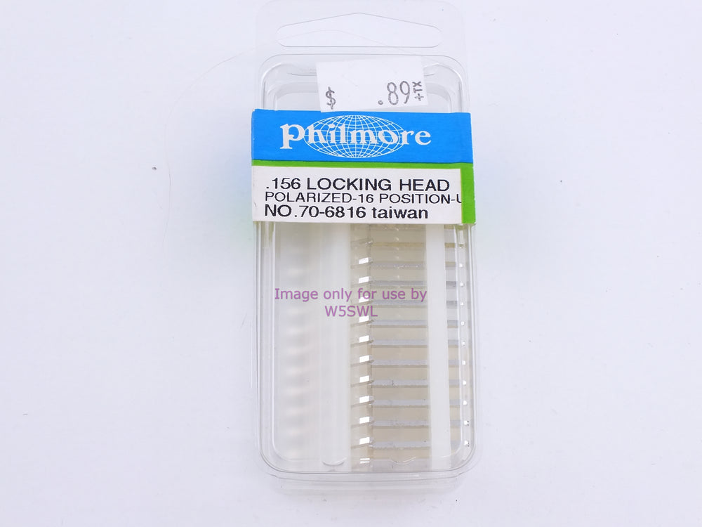 Philmore 70-6816 .156 Locking Head Polarized-16 Position UL (bin111) - Dave's Hobby Shop by W5SWL