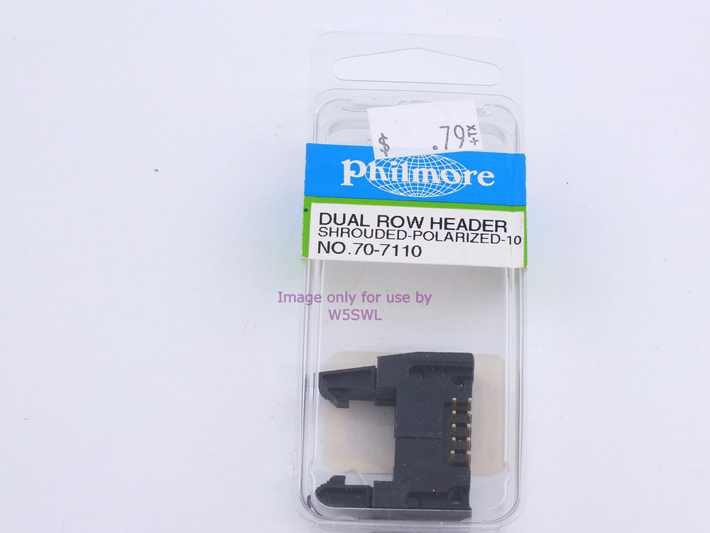 Philmore 70-7110 Dual Row Header Shrouded-Polarized-10 Pos. (bin112) - Dave's Hobby Shop by W5SWL