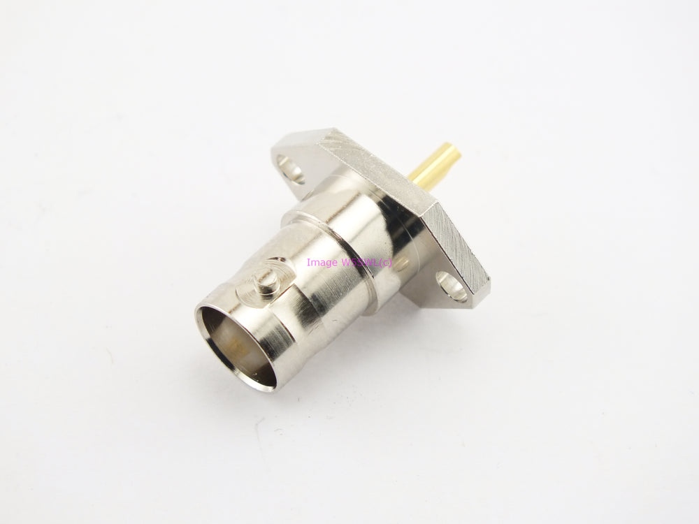 W5SWL Brand BNC Female Chassis 2-Hole Mount - Perfect for QRP Project Building - Dave's Hobby Shop by W5SWL