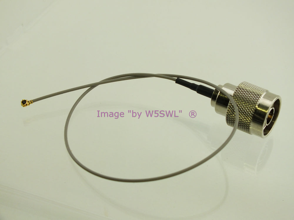 W5SWL Brand U.FL to N Male 1.32 Cable Adapter Jumper - Dave's Hobby Shop by W5SWL