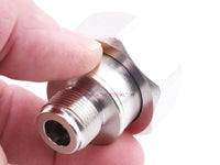 Load image into Gallery viewer, W5SWL Brand LOW PIM 7/16 DIN Male to N Female Coax Cable Adapter Teflon White Bronze - Dave&#39;s Hobby Shop by W5SWL
