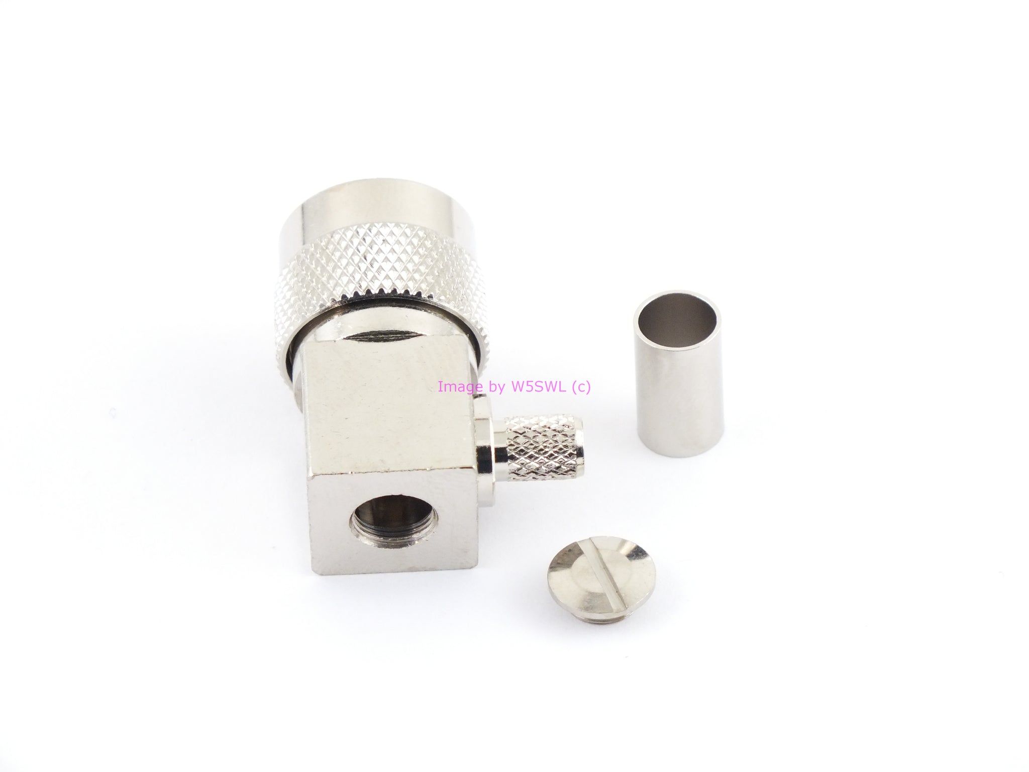 CONNETTORE COASSIALE BNC FEMMINA A CRIMPARE - Foto 10