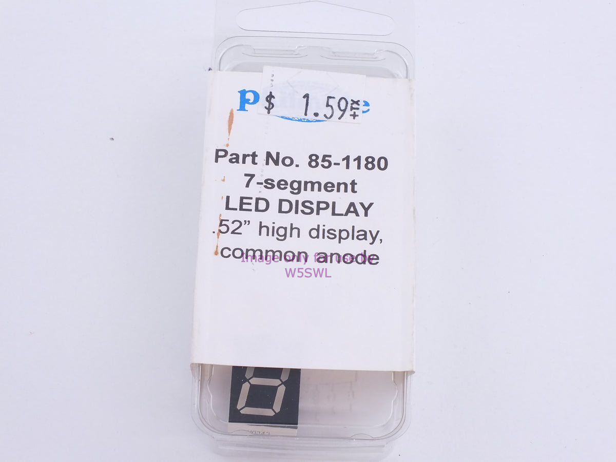 Philmore 85-1180 7- Segment LED Display (bin67) - Dave's Hobby Shop by W5SWL