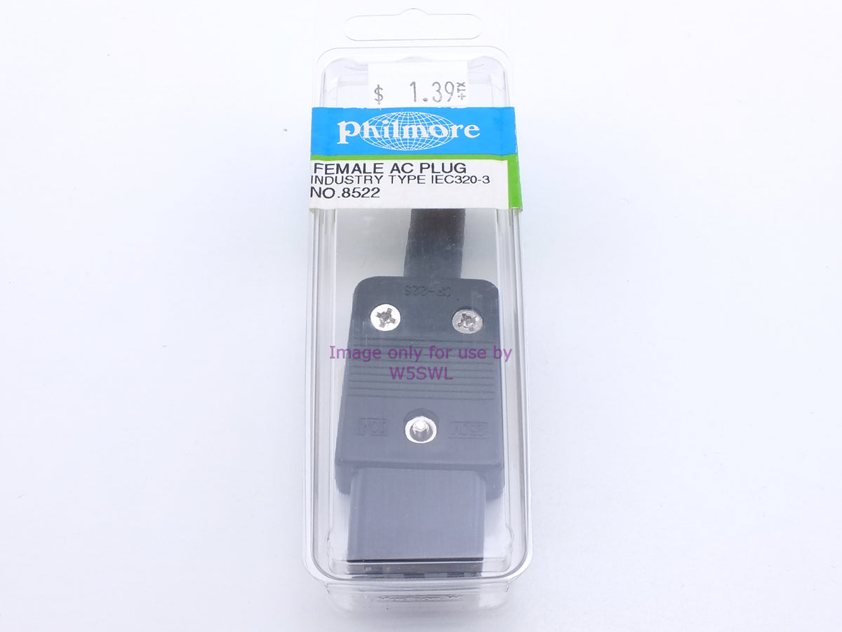 Philmore 8522 Female AC Plug IEC320-3 (bin5) - Dave's Hobby Shop by W5SWL