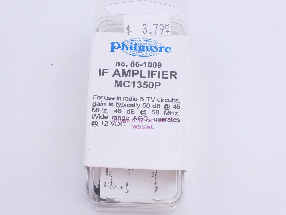 Philmore 86-1009 IF Amplifier MC1350P (bin67) - Dave's Hobby Shop by W5SWL