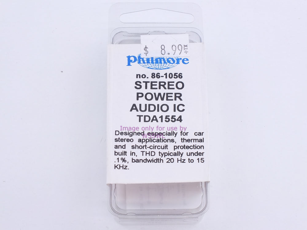 Philmore 86-1056 Stereo Power Audio IC TDA1554 (bin67) - Dave's Hobby Shop by W5SWL