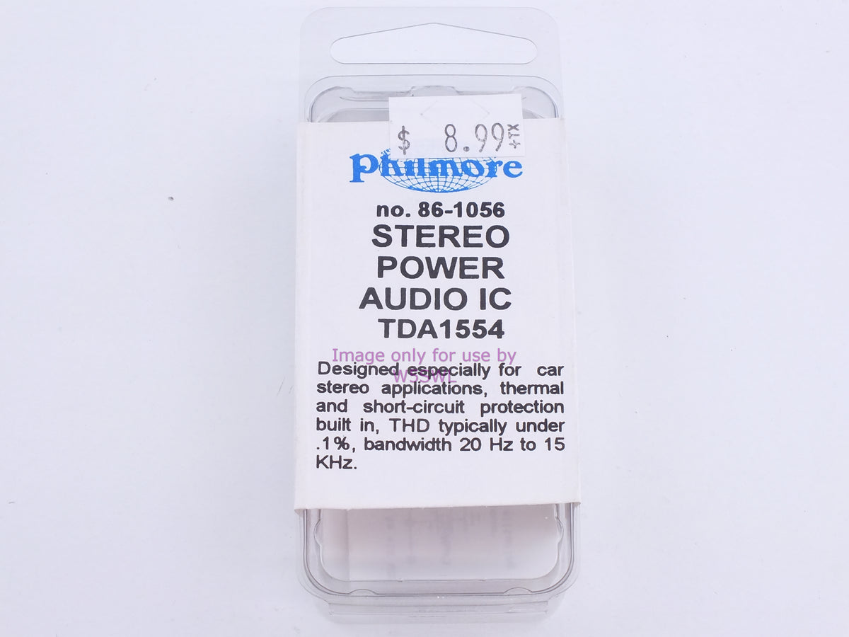 Philmore 86-1056 Stereo Power Audio IC TDA1554 (bin67) - Dave's Hobby Shop by W5SWL