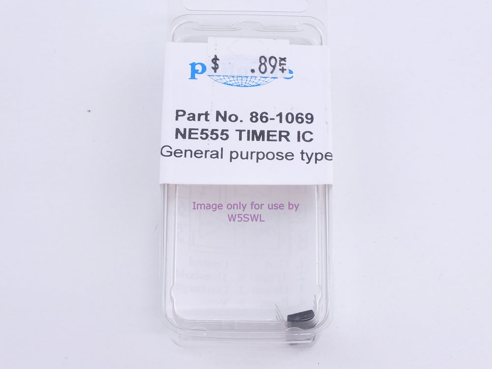 Philmore 86-1069 NE555 Timer IC General Purpose Type (bin74) - Dave's Hobby Shop by W5SWL