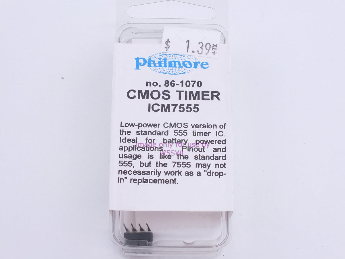 Philmore 86-1070 CMOS Timer ICM7555 (bin81) - Dave's Hobby Shop by W5SWL