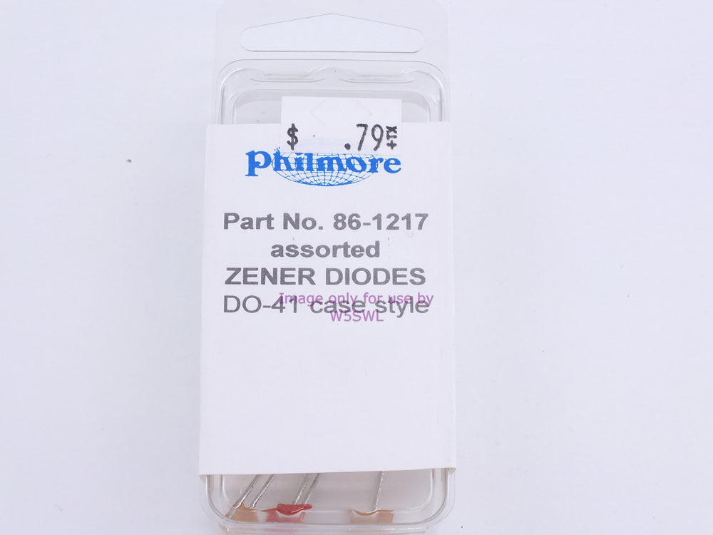 Philmore 86-1217 Assorted Zener Diodes (bin82) - Dave's Hobby Shop by W5SWL