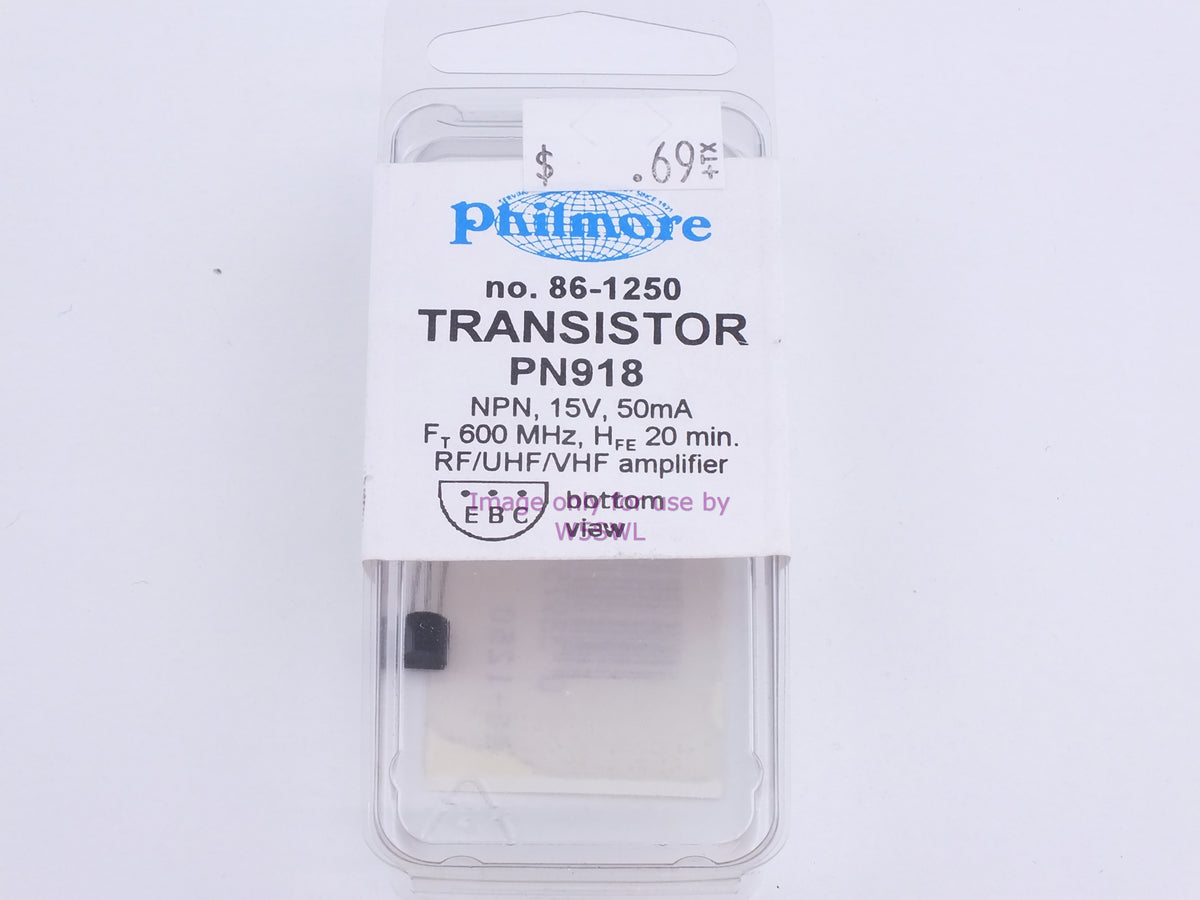 Philmore 86-1250 Transistor PN918 (bin82) - Dave's Hobby Shop by W5SWL