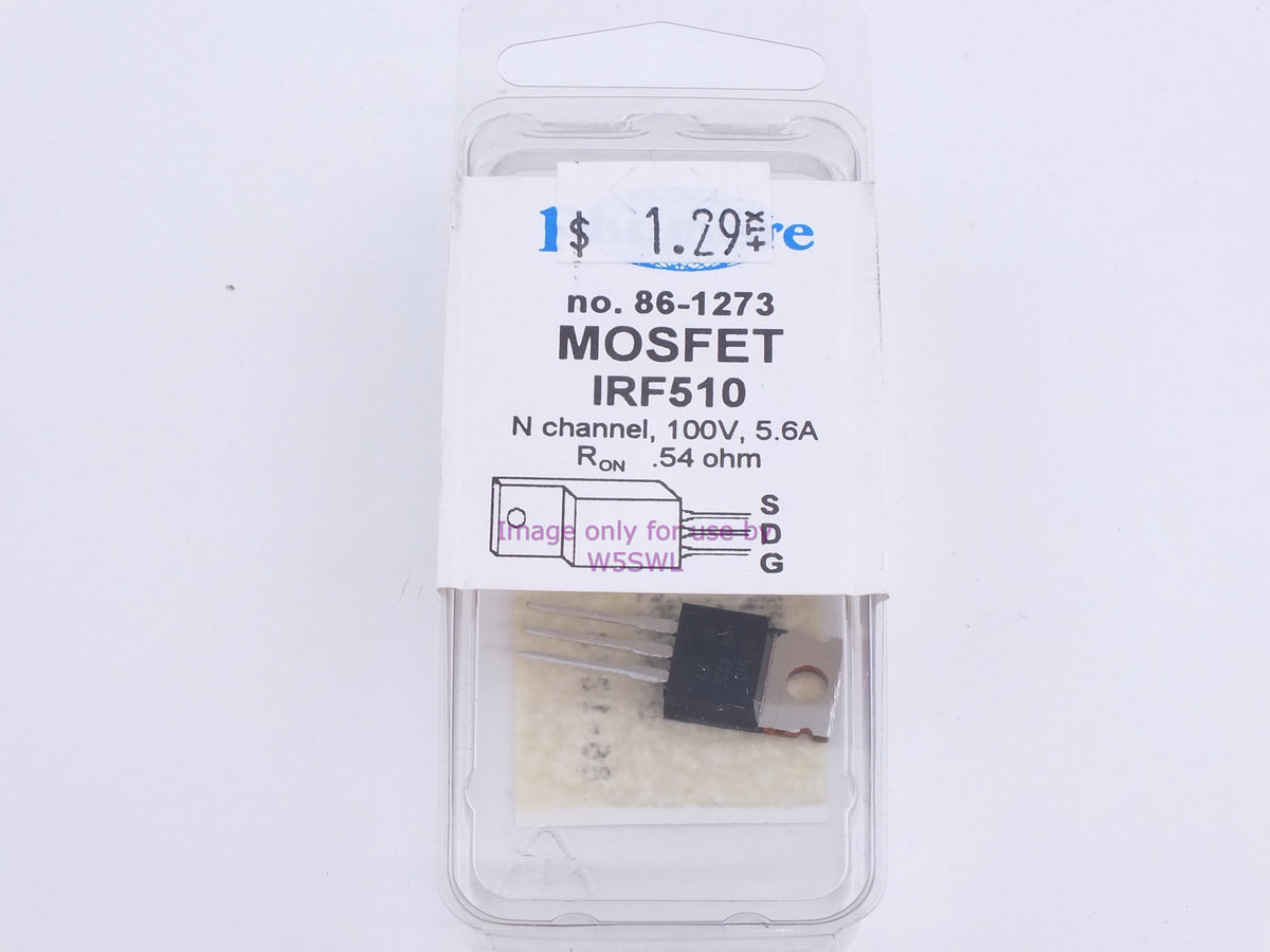 Philmore 86-1273 Mosfet IRF510 N Channel (Bin69) - Dave's Hobby Shop by W5SWL