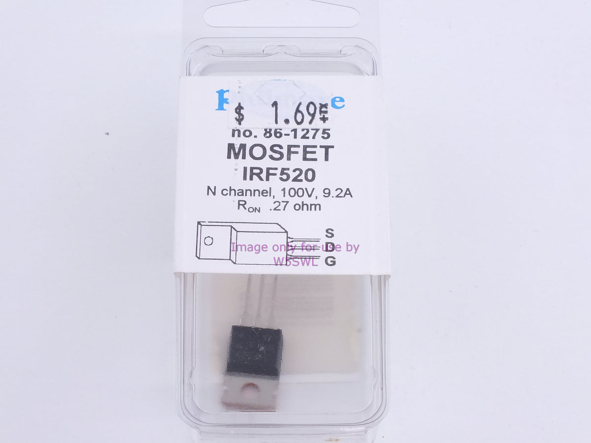 Philmore 86-1275 Mosfet IRF520 N Channel (bin67) - Dave's Hobby Shop by W5SWL