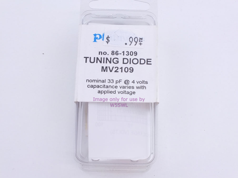 Philmore 86-1309 Tuning Diode MV2109 (bin67) - Dave's Hobby Shop by W5SWL