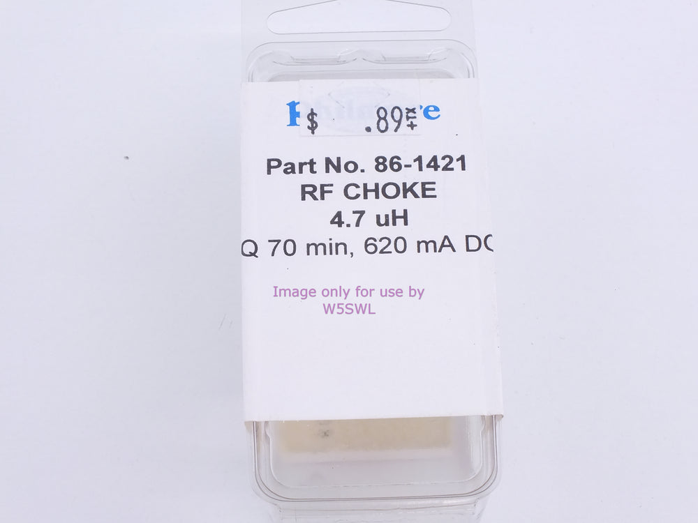 Philmore 86-1421 RF Choke 4.7uH (bin82) - Dave's Hobby Shop by W5SWL