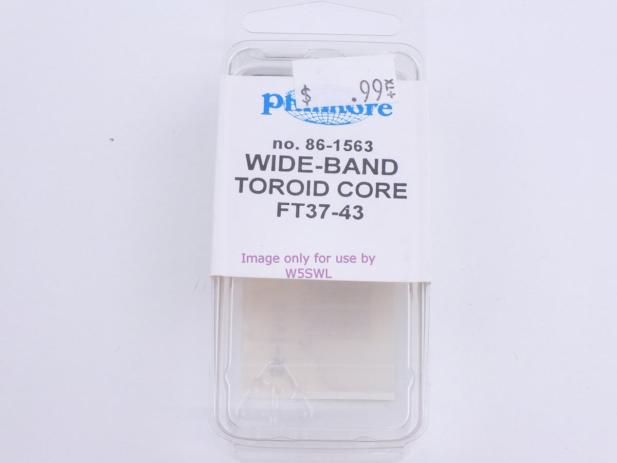 Philmore 86-1563 Wide-Band Toroid Core FT37-43 (bin83) - Dave's Hobby Shop by W5SWL