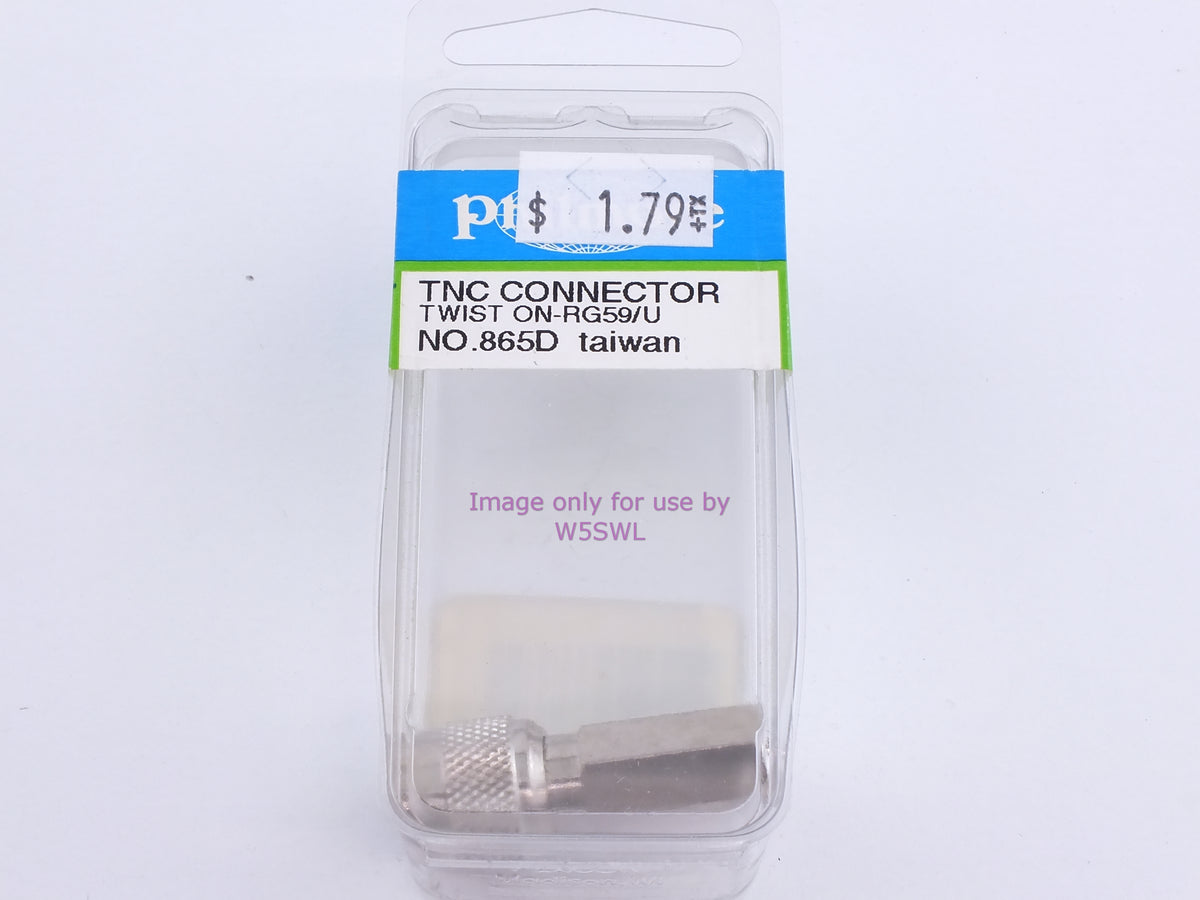 Philmore 865D TNC Connector Twist On-RG59/U (bin86) - Dave's Hobby Shop by W5SWL